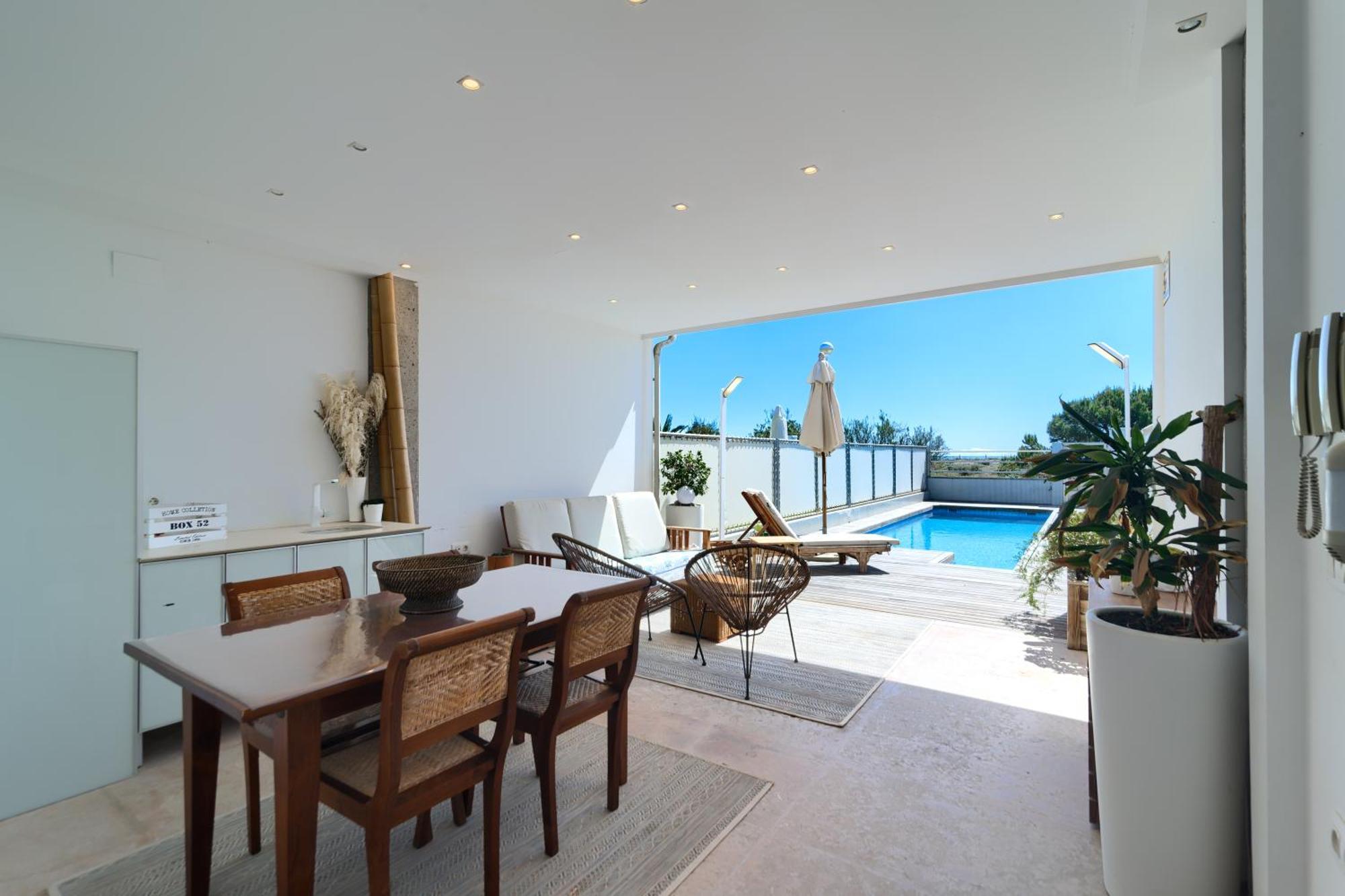 Apartament Casa Frente Al Mar Con Piscina Privada Sagunto Zewnętrze zdjęcie
