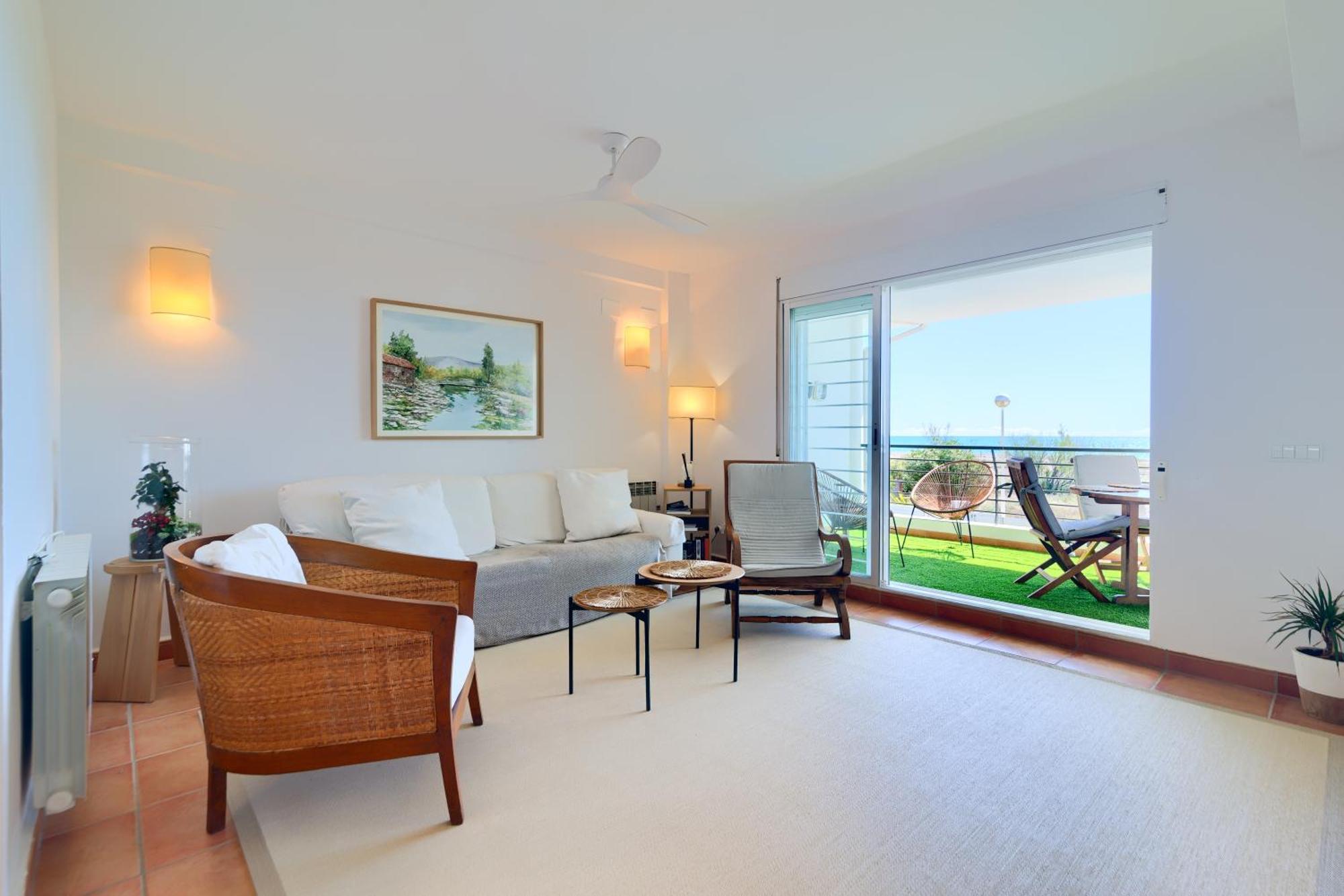 Apartament Casa Frente Al Mar Con Piscina Privada Sagunto Zewnętrze zdjęcie